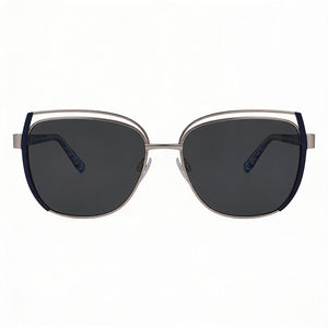 Bebe Classic Cat Eye Sunglasses for Women — front view, Acetate frame