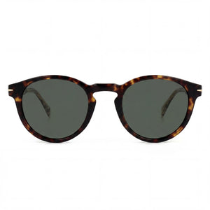 David Beckham Db 1111/s Round Sunglasses Unisex — front view, Acetate frame