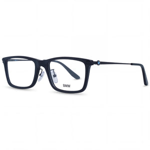 BMW Bw5020 Black Rectangle Eyeglasses for Men, Plastic frame