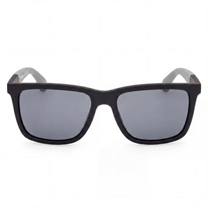 BMW MOTORSPORT Rectangle Sunglasses for Men — front view, Injected frame