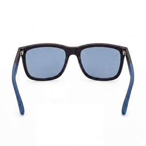 BMW MOTORSPORT Rectangle Sunglasses for Men — interior view, Polarized lens detail