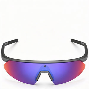 Bollé Shield Sunglasses Unisex — front view, Acrylic frame