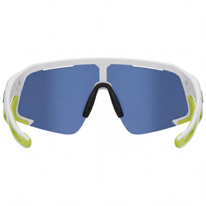 Bollé BS050002 Shield Sunglasses for Men — front view, White frame
