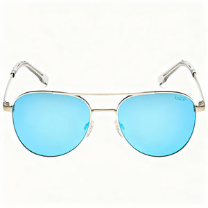 Bolle Classic Aviator Sunglasses Unisex — front view, Plastic frame