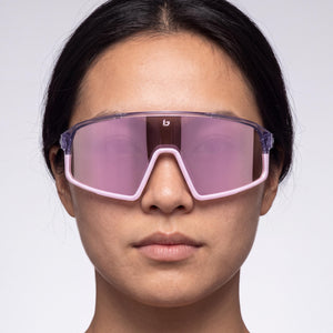 Bollé Striver Purple Sunglasses Unisex — lifestyle wear, road trips and long highway drives