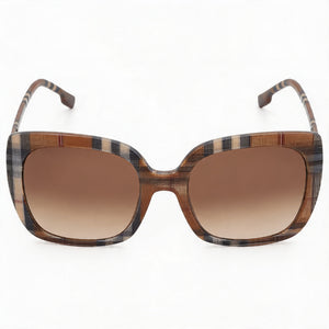 Burberry 0BE4323 Square Sunglasses for Women — front view, Plastic frame