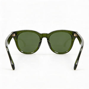 Burberry 0BE4439 Round Sunglasses Women — side view, Non-Polarized Plastic lens