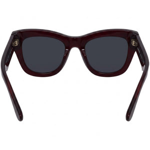 Burberry 0BE4442U Cat Eye Sunglasses Unisex — interior view, Polarized lens detail