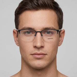 Burberry Be 1323 Black Eyeglasses Men — lifestyle wear, video calls and remote work