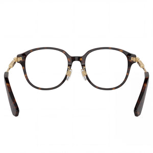 Burberry Be 2412d Round Eyeglasses for Men — interior view, Polycarbonate demo lenses