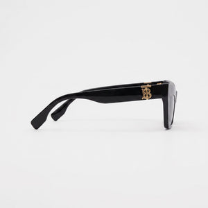 Burberry Be 4405 Cat Eye Sunglasses Unisex — side view, Clear lens