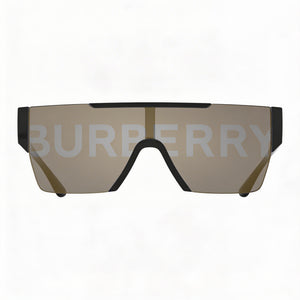 Burberry BE4291 Shield Rectangular Sunglasses Unisex — front view, Plastic frame