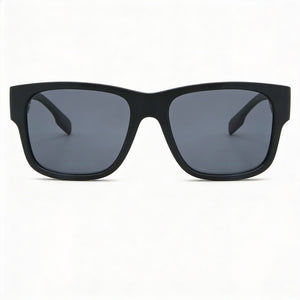 Burberry BE4358 Rectangle Sunglasses for Women — front view, Propionate frame