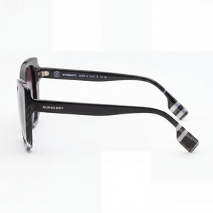 Burberry BE4393 Butterfly Sunglasses Unisex — side view, Non-Polarized Grey Gradient lens