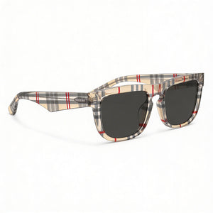 Burberry BE4431U Square Sunglasses for Men — front view, Acetate frame