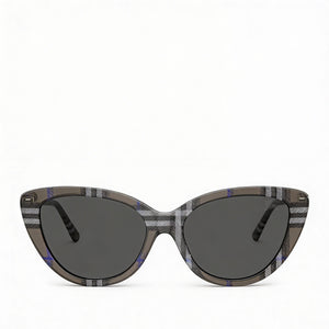 Burberry BE4457 Cat Eye Sunglasses Unisex — front view, Acetate frame