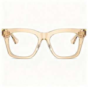 Burberry Classic Square Eyeglasses Unisex — front view, frame