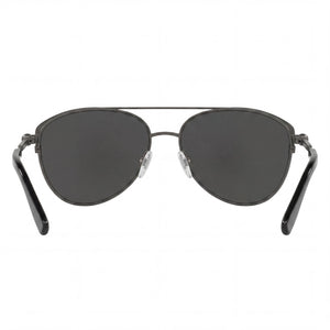 Burberry Classic Aviator Sunglasses Unisex — interior view, Non-Polarized lens detail