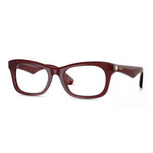 Burberry Red Rectangle Eyeglasses for Unisex, Not specified frame
