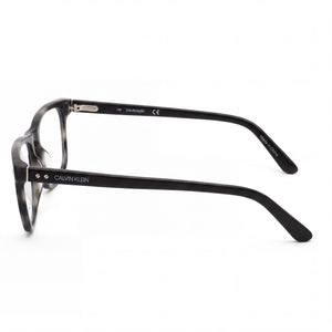 Calvin Klein CK18513 007 Rectangle Eyeglasses for Men — front view, Plastic