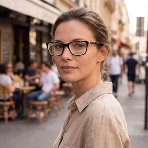Calvin Klein CK19510 312 Black Eyeglasses Women — lifestyle wear, office and remote work