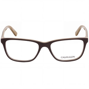 Calvin Klein Ck19510 39424 Rectangle Eyeglasses for Unisex — front view, Plastic