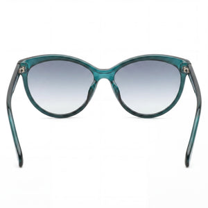 Calvin Klein CK19534S Cat Eye Sunglasses for Women — interior view, lens detail