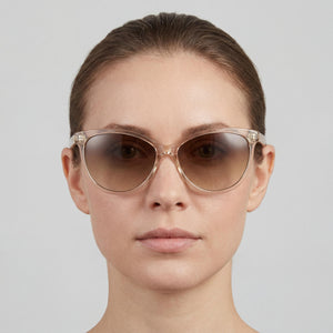 Calvin Klein Ck19536s Beige Sunglasses Women — lifestyle wear, beach and water activities
