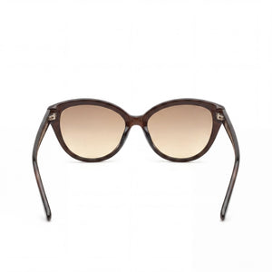 Calvin Klein Ck19536s Cat Eye Sunglasses for Women — interior view, Non-Polarized lens detail