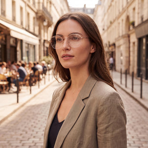 Calvin Klein Ck20110 Gold Eyeglasses Unisex — lifestyle wear, office and reading