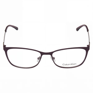 Calvin Klein CK21118 Rectangle Eyeglasses Unisex — front view, Metal