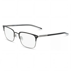Calvin Klein CK21302 Silver Rectangle Eyeglasses for Men, Metal frame