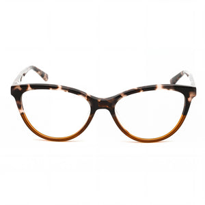 Calvin Klein CK21519 59408 Cat Eye Eyeglasses Unisex — front view, Alloy Steel
