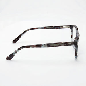 Calvin Klein CK21710 Round Eyeglasses Unisex — front view, Alloy Steel
