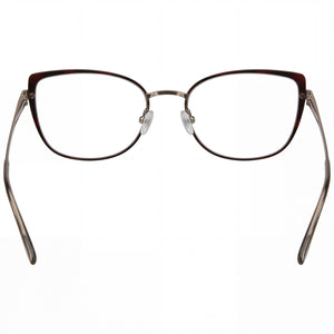 Calvin Klein CK22101 Cat Eye Eyeglasses Unisex — front view, Metal