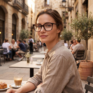 Calvin Klein CK22540 Brown Eyeglasses Women — lifestyle wear, office and reading
