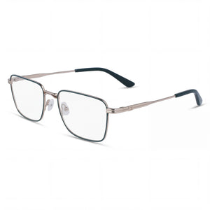 Calvin Klein Ck23104 Khaki Rectangle Unisex Eyeglasses, Metal frame