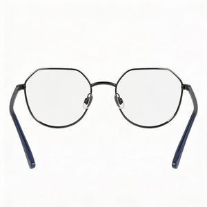 Calvin Klein CK23127 Round Eyeglasses Unisex — front view, Acetate