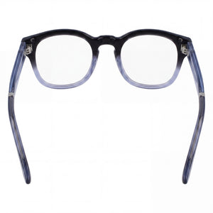 Calvin Klein Ck23511 Rectangle Eyeglasses Unisex — side view, Blue Acetate temples