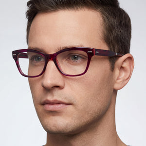Calvin Klein CK23512 Cat Eye Eyeglasses Unisex — interior view frame detail