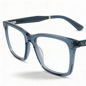 Calvin Klein CK23514 Square Eyeglasses for Men — front view, Acetate