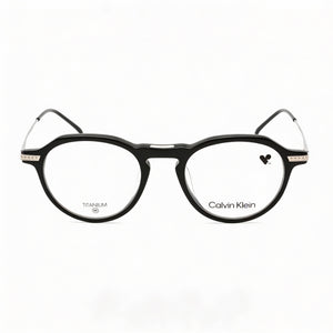 Calvin Klein CK23532T Round Eyeglasses for Women — front view, Acetate