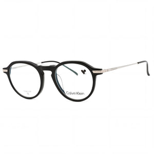 Calvin Klein CK23532T Black Round Eyeglasses for Women, Acetate frame