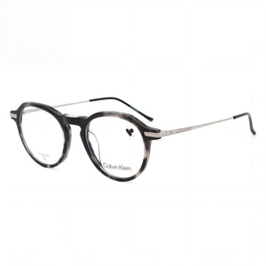 Calvin Klein CK23532T Havana Round Eyeglasses Unisex, Acetate frame