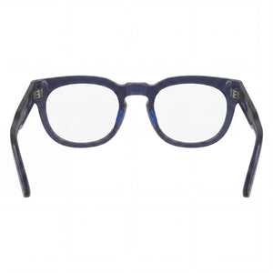 Calvin Klein Ck23542 Rectangle Eyeglasses Unisex — side view, Blue Acetate temples