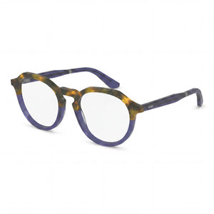 Calvin Klein Ck23546 Havana Blue Round Eyeglasses for Unisex, Metal frame