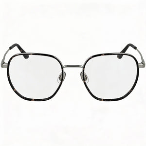 Calvin Klein Ck24113 Round Eyeglasses for Men — front view, Metal