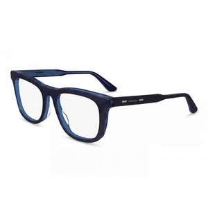 Calvin Klein CK24515 Blue Square Eyeglasses for Men, Acetate frame