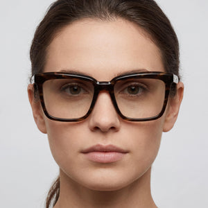 Calvin Klein CK24516 Havana Eyeglasses Women — lifestyle wear, morning news and coffee routines