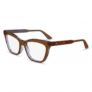 Calvin Klein CK24517 Brown/Azure Cat Eye Eyeglasses for Women, Acetate frame